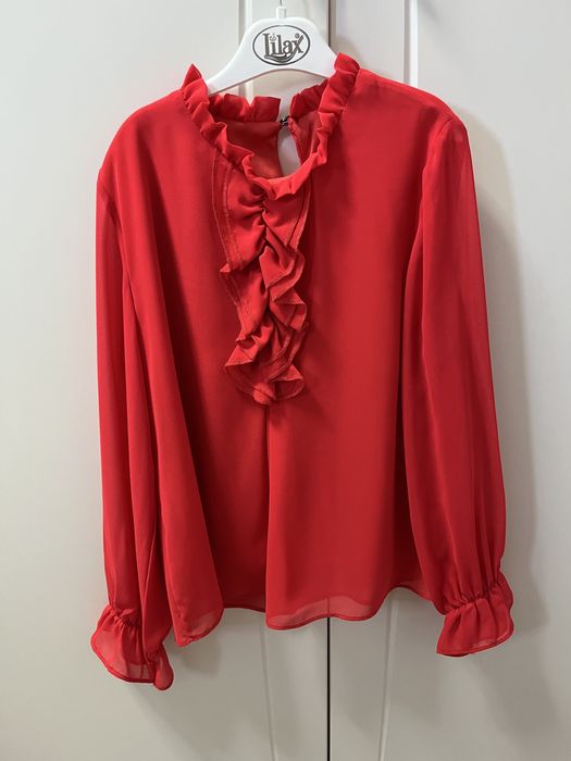 Bluza cu volanase fetita