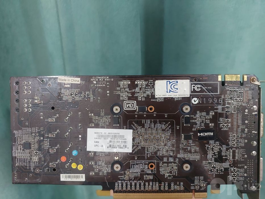 Видеокарта MSI GTX 560 SE 1GB GDDR5.