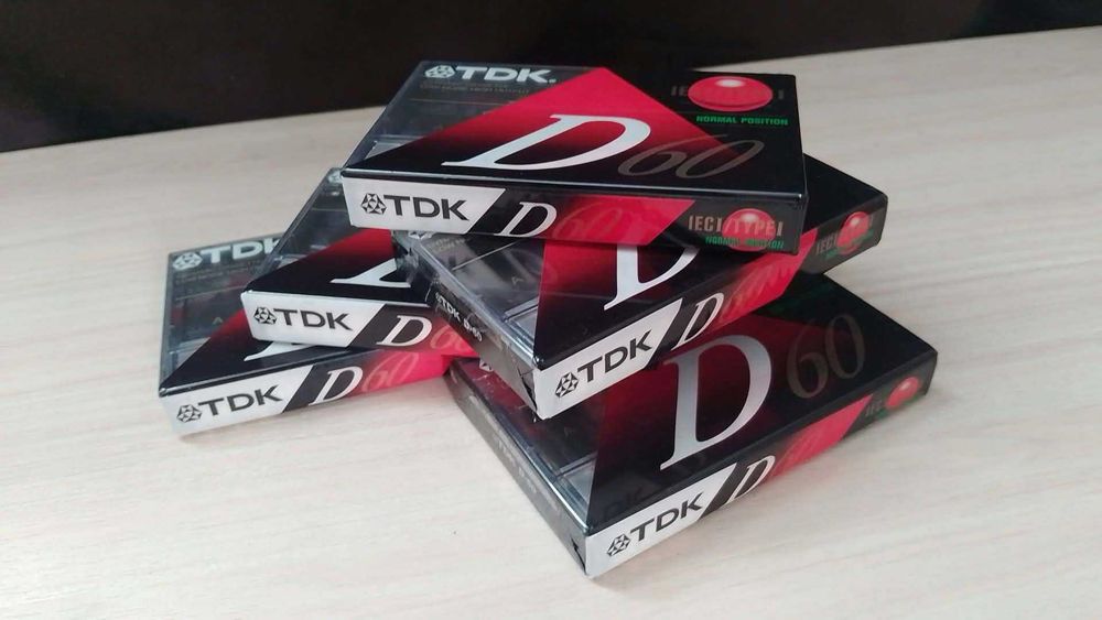 Аудио касети TDK D60