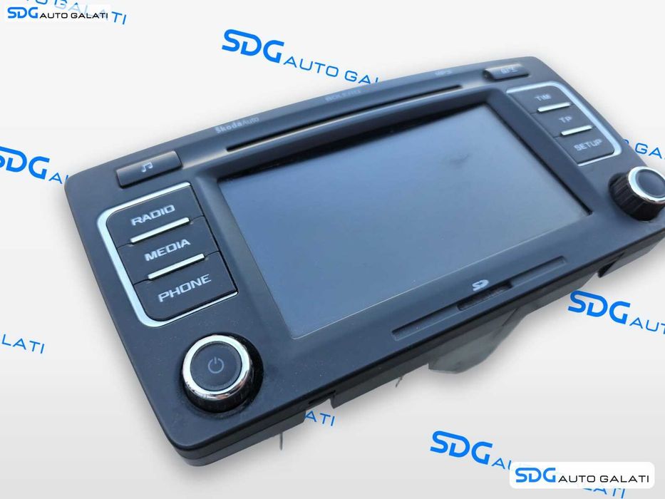 Unitate Radio CD Player Aux Auxiliar BOLERO Skoda Octavia 2 2004 - 2013 [L6583]