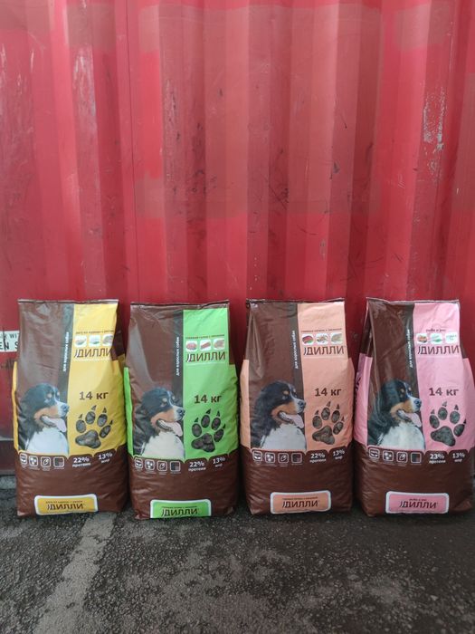 Дилли полнорационный корм для собак от 14.000