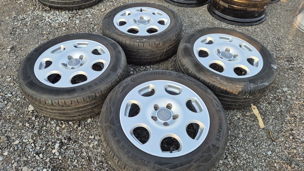 Оригинални джанти Ауди 5/112 Audi A4 5x112

Употребявани, Шумен