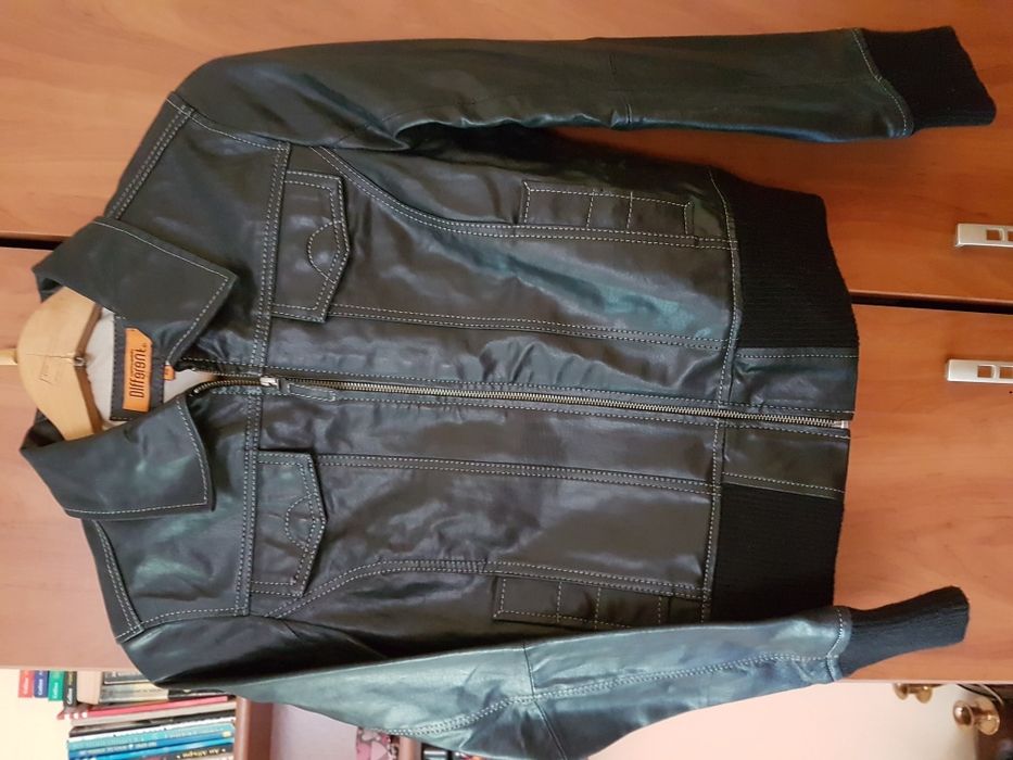 Дамско яке естествена кожа