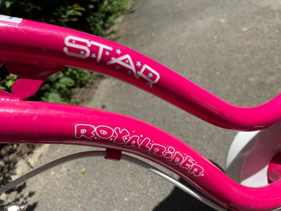 Bicicletă Copii / Fete ROYAL BABY STAR GIRL, Roți 14 inch - Stare Excelentă