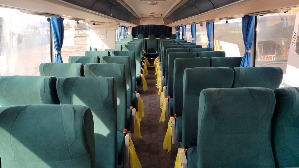 Yutong 51 жайли экскурсия по Узбекистану