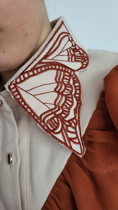 Set bluza si fusta fete 8 ani