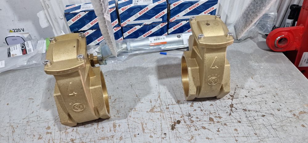 Vană robinet vidanja 4 toli import Italia cu filete pe ambele părți pr