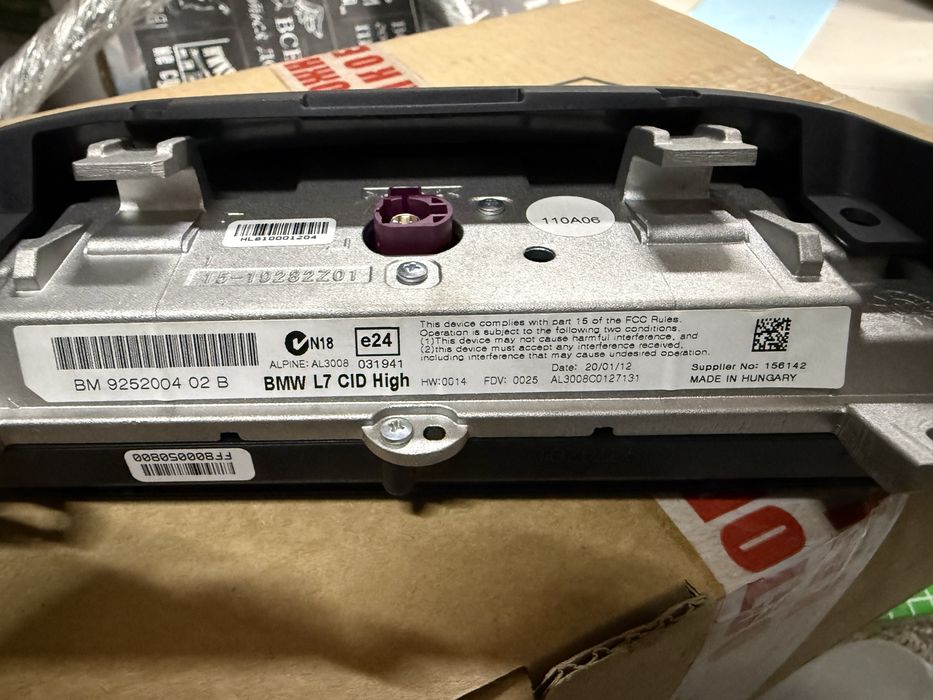 CiC BMW от F-series