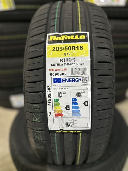 Нови летни гуми ROTALLA SETULA RH01 205/50R16 87V НОВ DOT 2055016