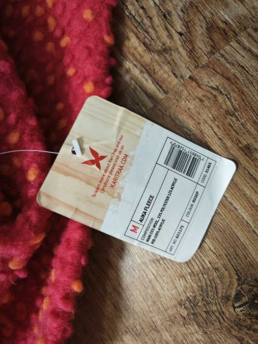 Kari Traa Дамска вълнена туника с висока яка размер М