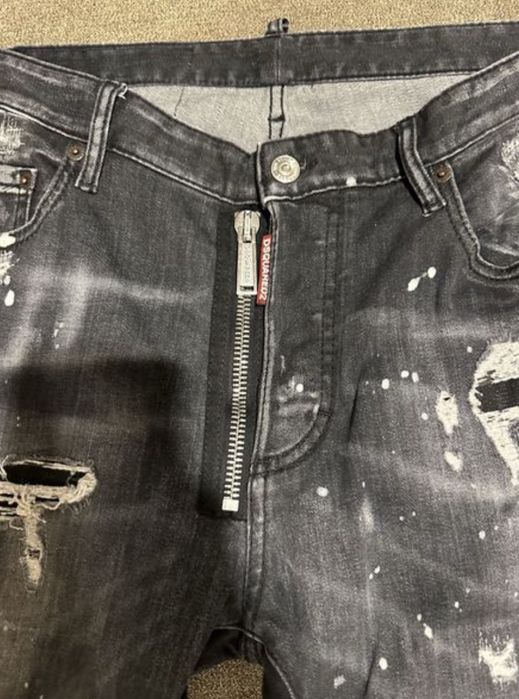 Dsquared2 Zip black Jeans