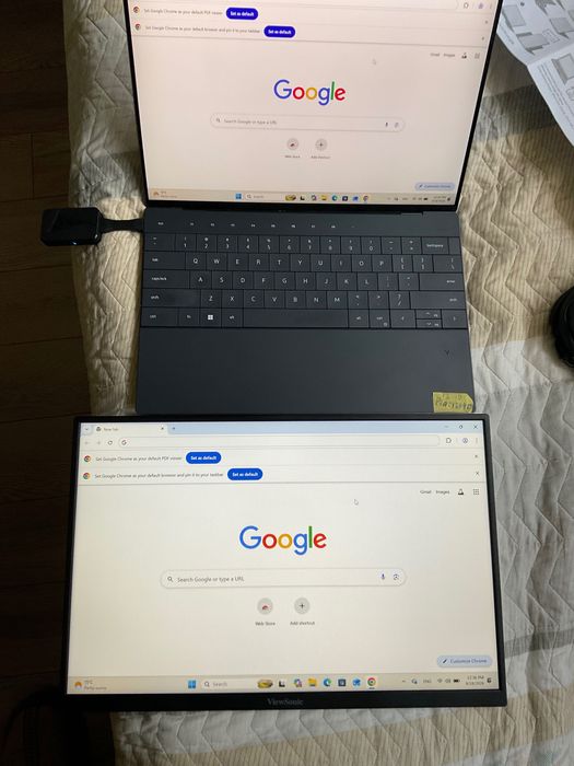 Портативный монитор View Sonic с WiFi адаптером