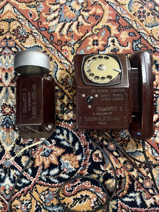 Бункереый телефон СССР.