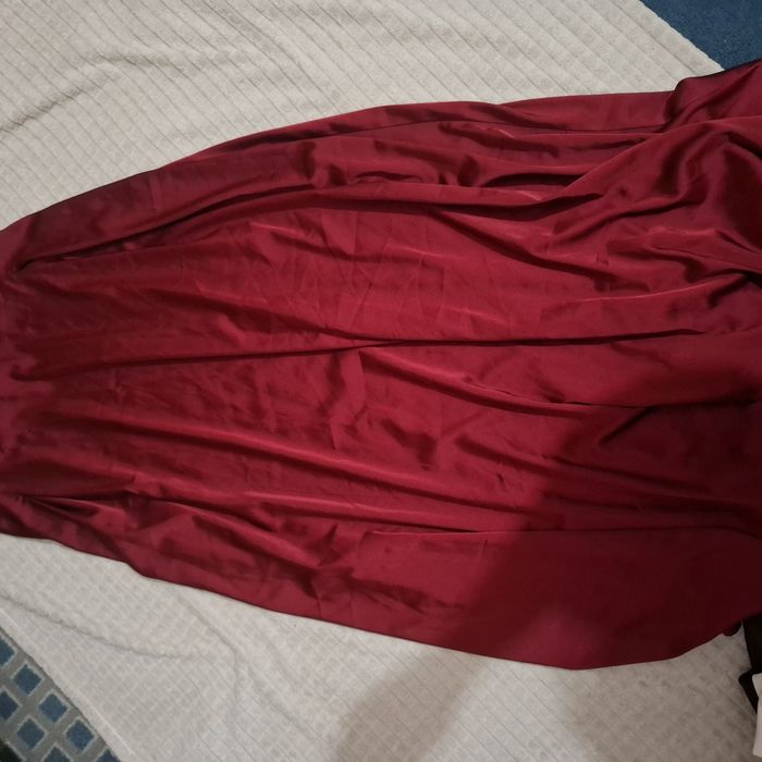 Fusta de satin lunga