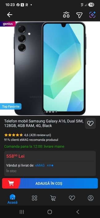 Samsung galaxy A16 sigilat