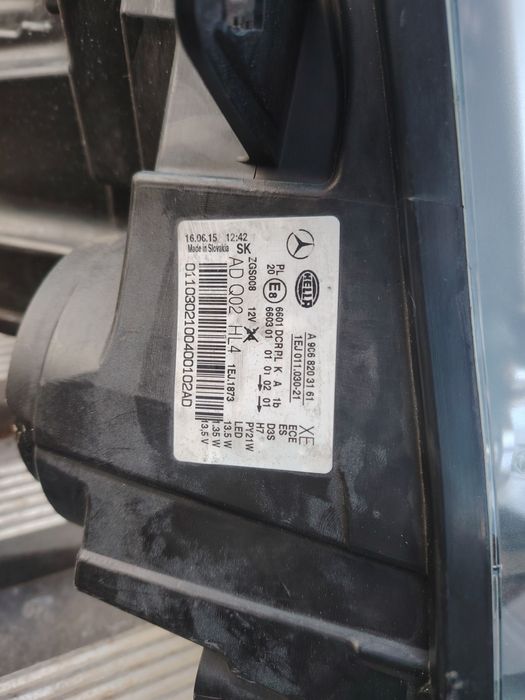 Faruri Originale Xenonn Mercedes Sprinter 13-18 complete