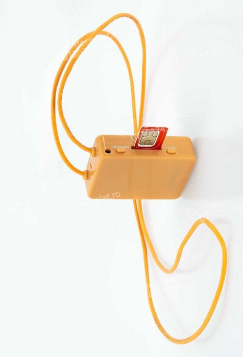 OFERTA! Cutiuta GSM Casti MICROVIBRATII Casca de copiat Sistem Magneti