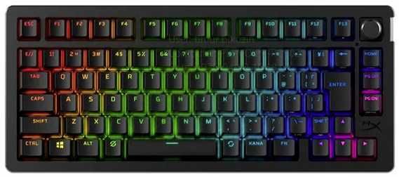 Клавиатура HyperX Alloy Rise 75, Black, USB