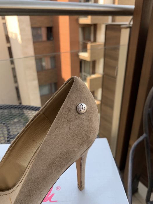 Велурени дамски обувки Blink