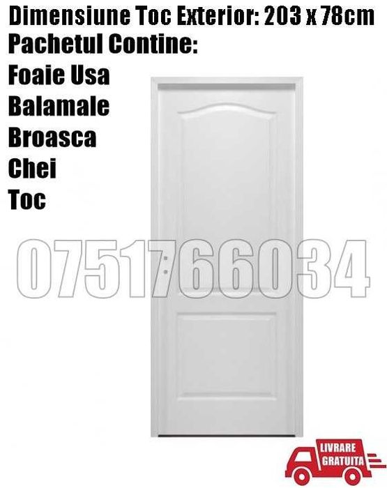 Usa Interior Alba Camera Baie 203 X 78 cm Reversibila LIVRARE GRATUITA