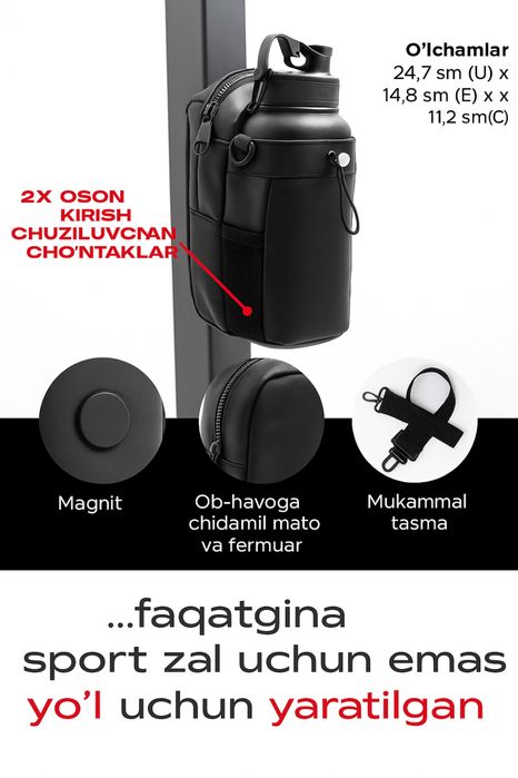 Magnitlik zal uchun sumka