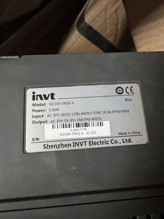 Частотный преобразователь SIEMENS INVT