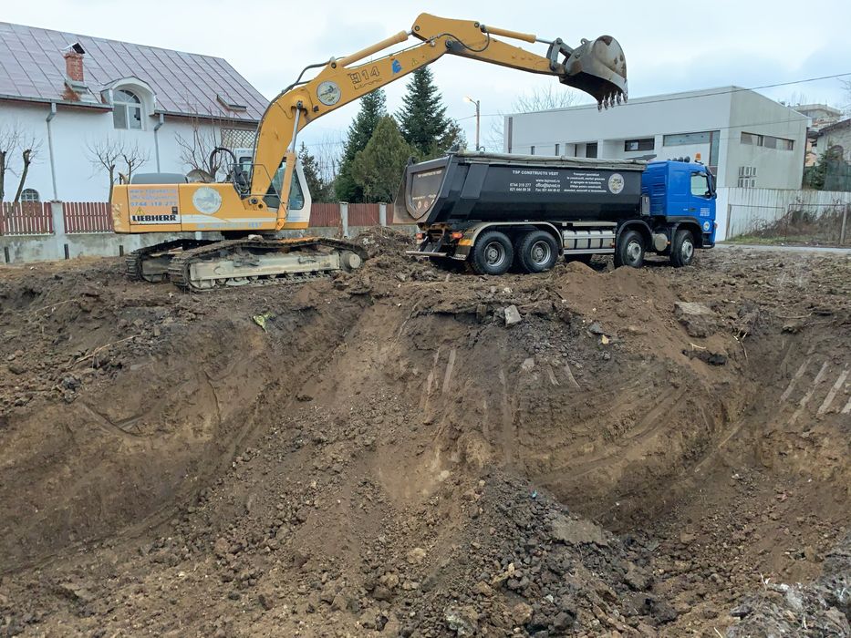 Inchiriere Excavator Senilat Excavatii Demolari Inchiriez Utilaje Noi