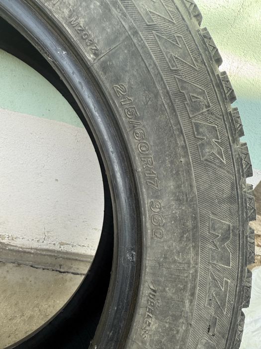 Продам  зимние шины (б/у)