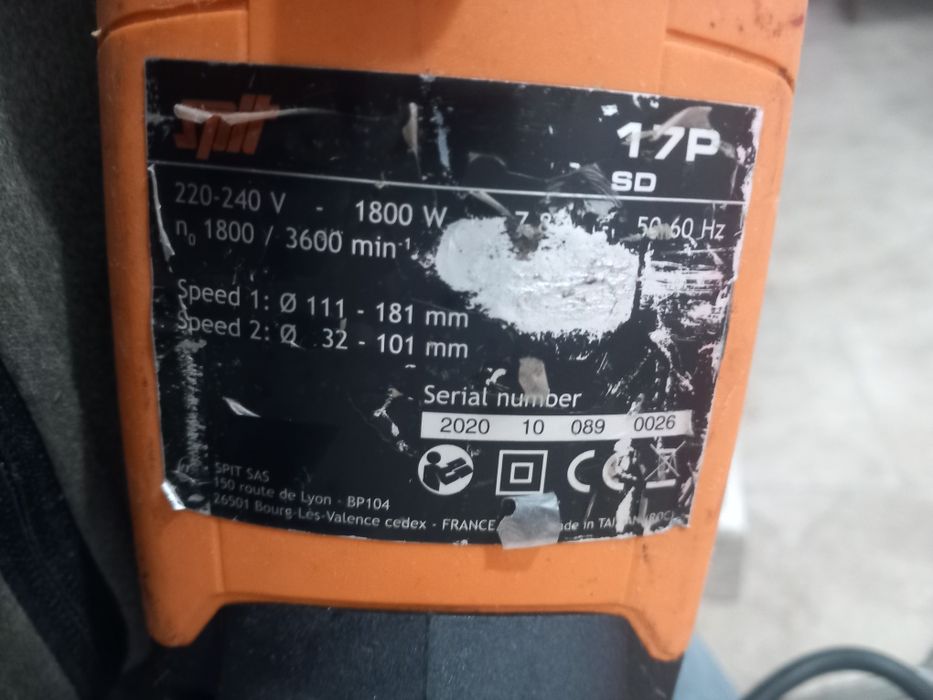 Spit 17p masina de carotat