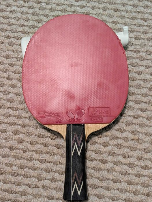 Paleta profesionala ping pong Balsa X5 Carbon plus Tenergy 80