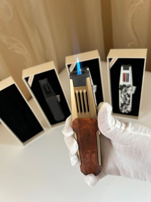 JOBON запалка за пури – мощен джет пламък, 4 цвята