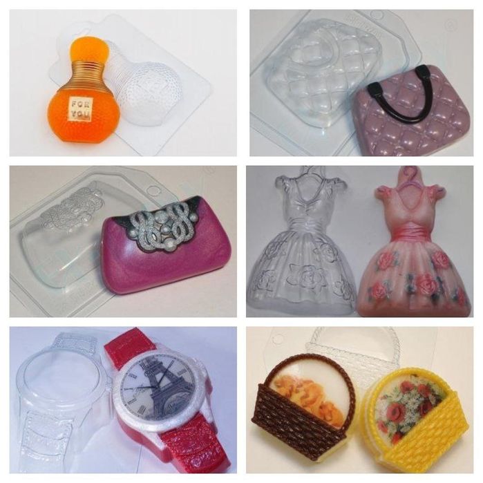 Пластиковые формы для мыло