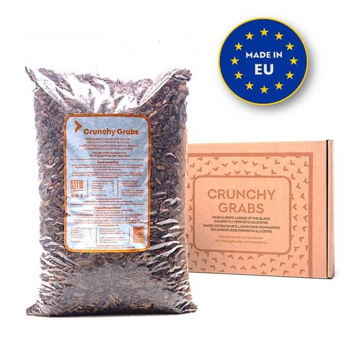 Сушени ларви за вашите домашни любимци - 100% натурален протеин