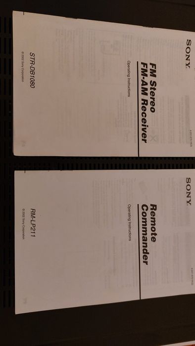 Receiver 5.1 Surround Sony STR-DB1080QS