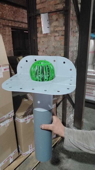 Воронка кровельная с обогревом/без