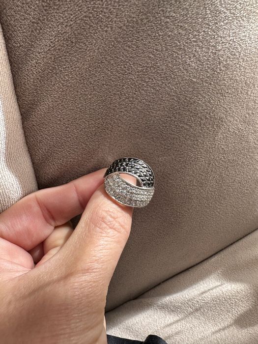 Красив сребърен пръстен