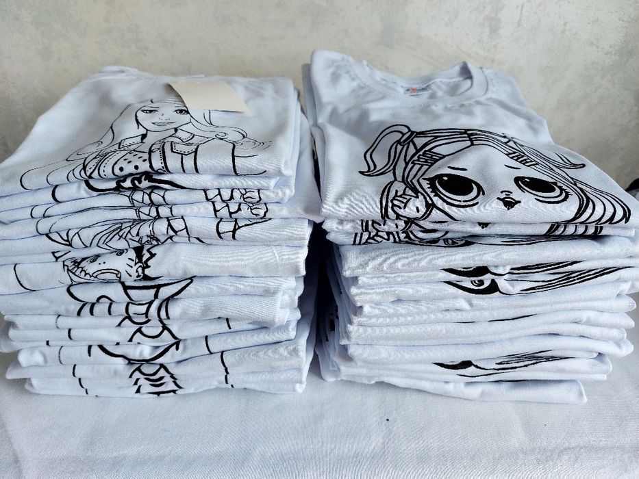 Футболка-раскраска