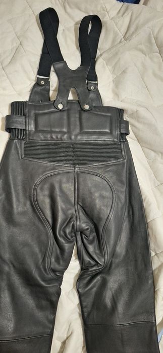 Рокерски кожен панталон нов