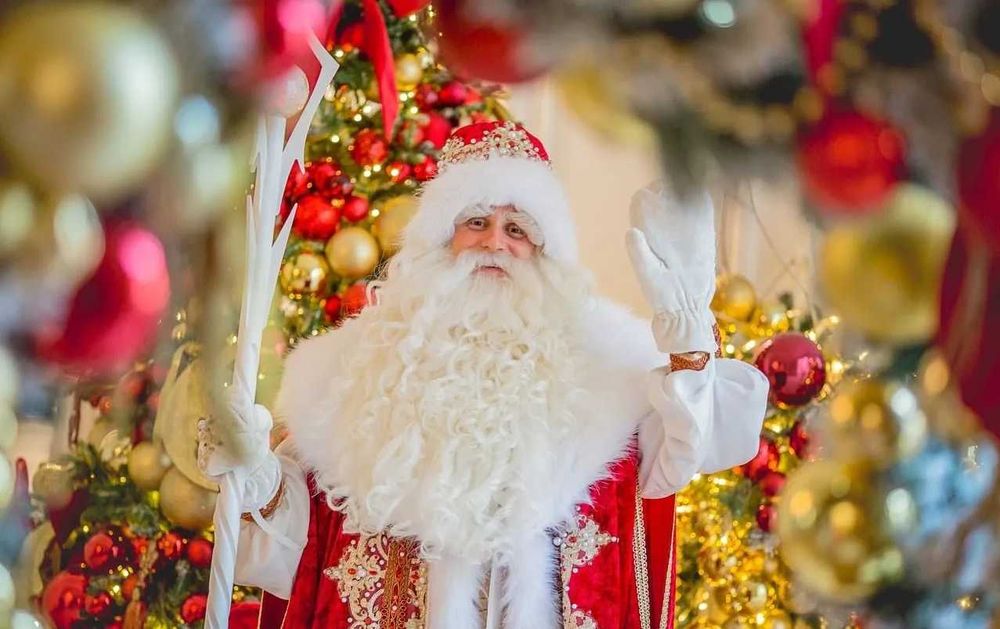 Дед Мороз и Снегурочка на новый год | Qorbobo yangi yilga