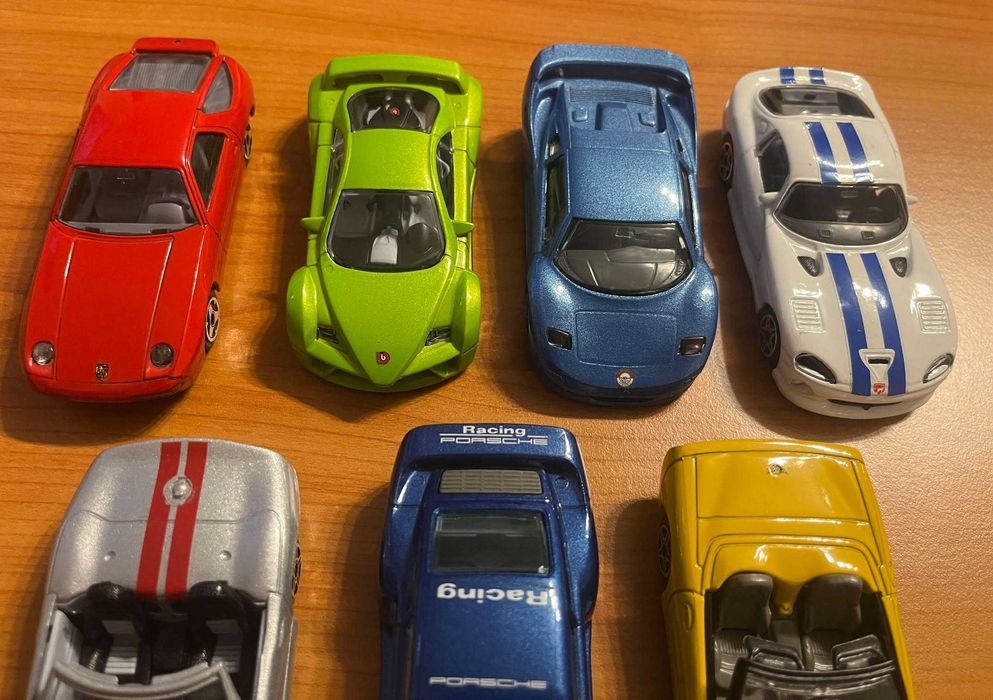 Lot de 7 machete 1/43 de la Burago