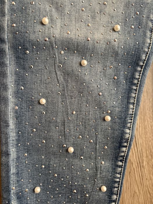 Нови с етикета дамски дънки размер M