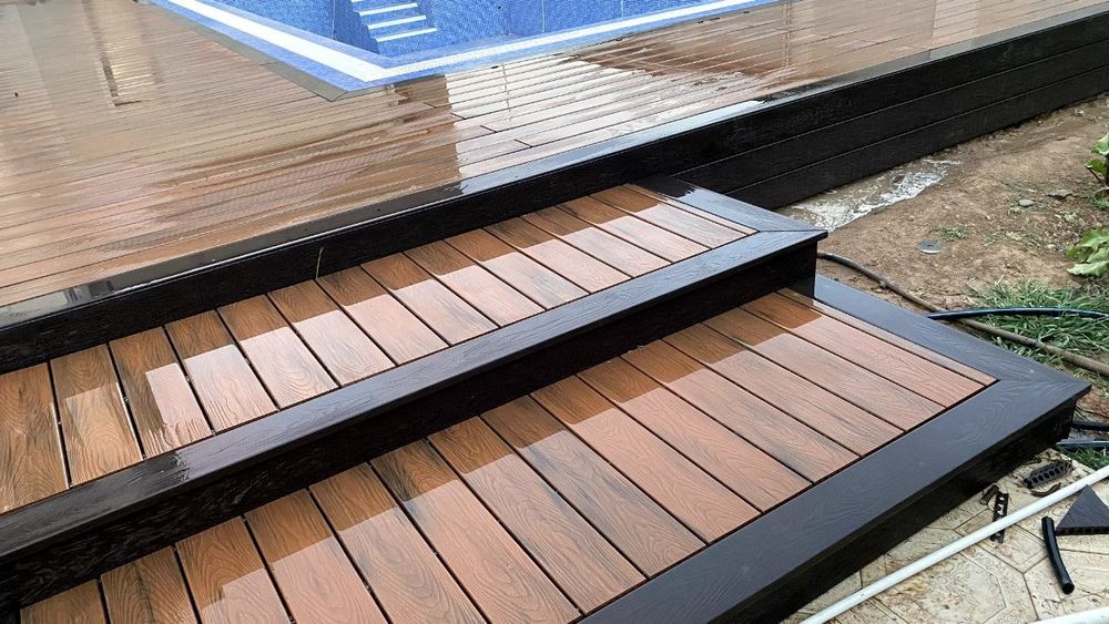 Террасные доски из дпк(китай),фасадные панели из дпк