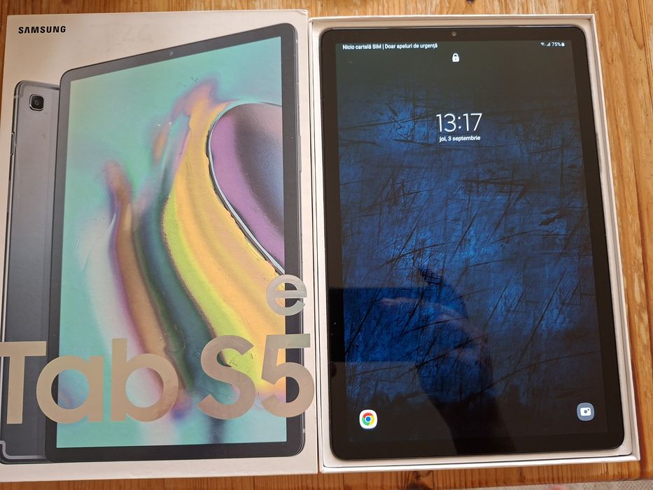 Tabletă Samsung galaxy tab S5e +Husă Samsung, stare ca nouă