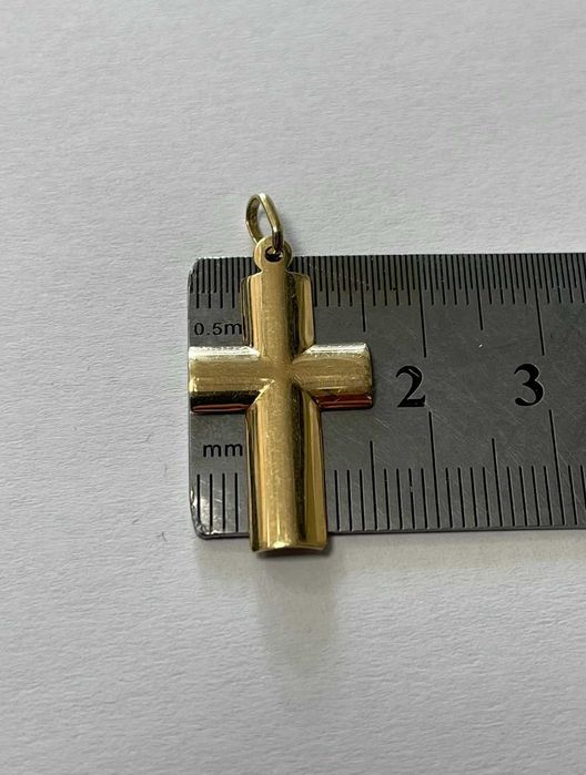 Златна висулка(кръст) 1.34гр.