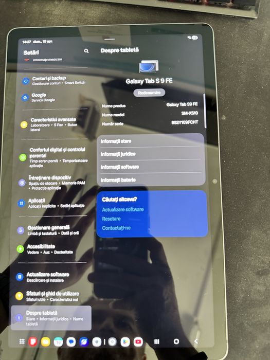 Tableta Samsung Galaxy Tab S9 FE