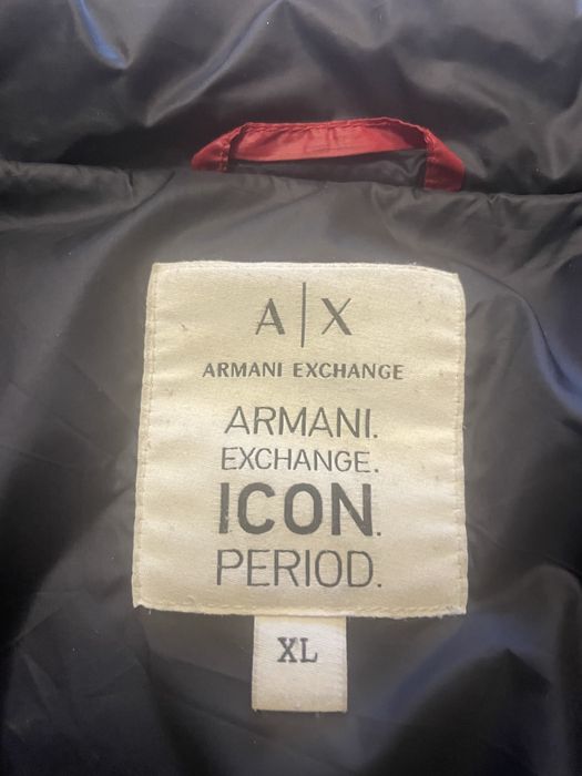 Мужской пуховик Armani оригинал