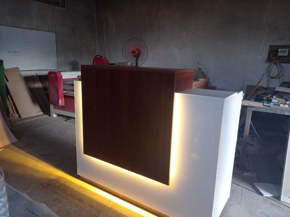 Ресепшн на заказ. Изготовления ресепшн стойки на заказ