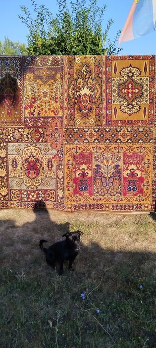 Продава се тип персйски килим размери245 на390см.цена600лв