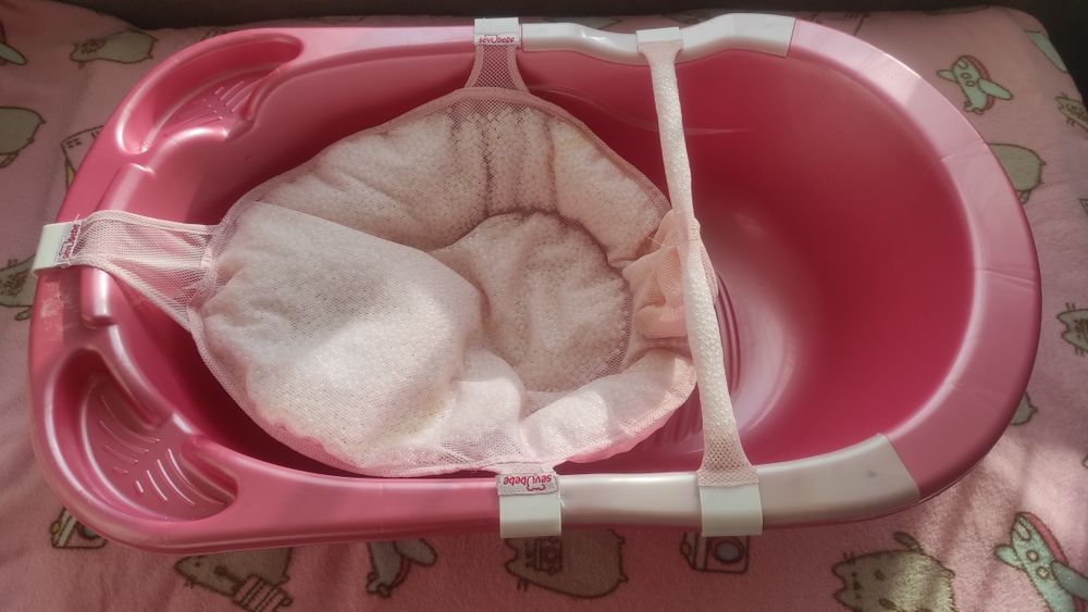 Вана за къпане + подложка Sevi Baby