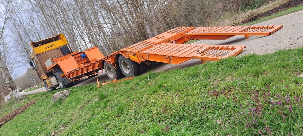 Transport utilaje,tractoare,utilaje construcții,escavator,dube,trailer
